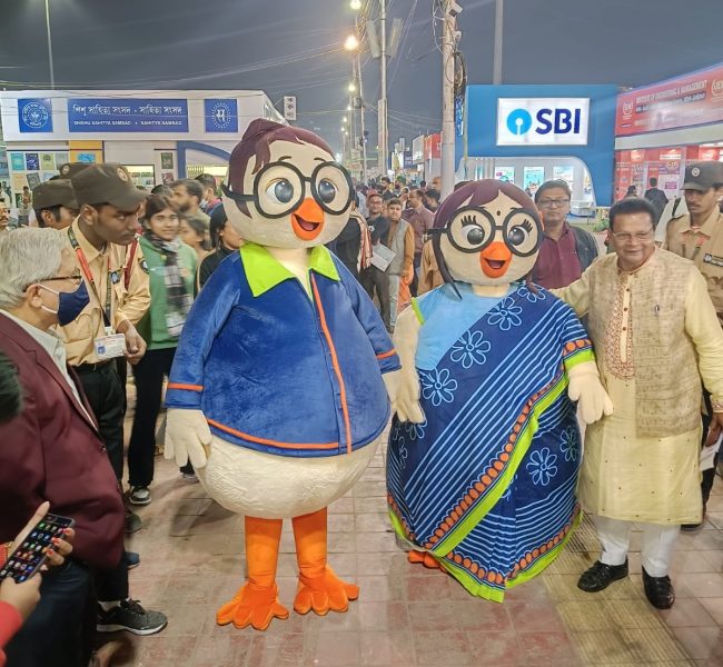 Mr. and Mrs. Bird at Kolkata Book Fair 2